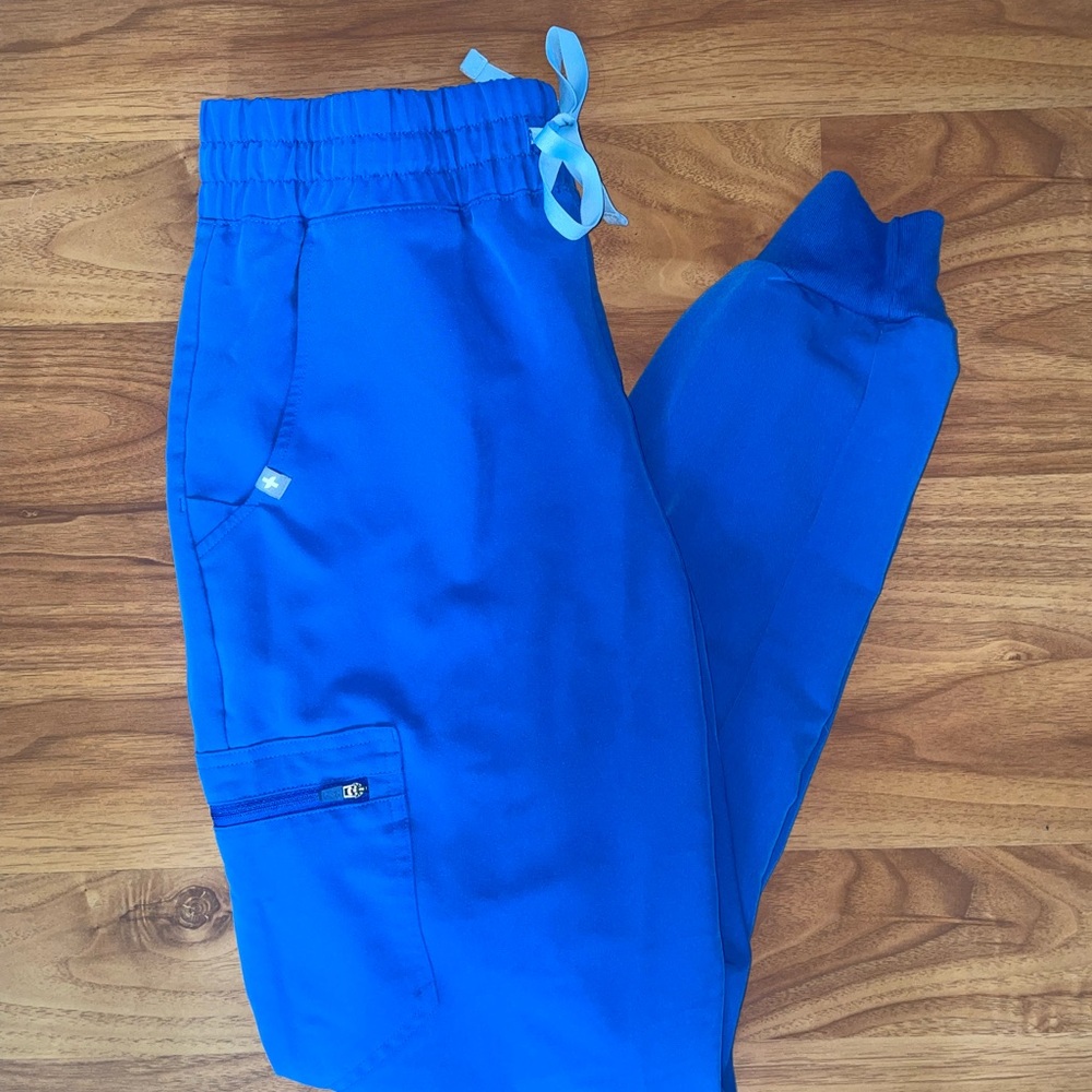 Figs Women's Bright Blue Joggers